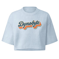 Ladies Dynobyte cropped tee