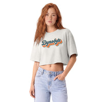 Ladies Dynobyte cropped tee
