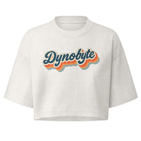 Ladies Dynobyte cropped tee