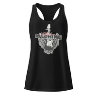Women’s fitted racerback tank top