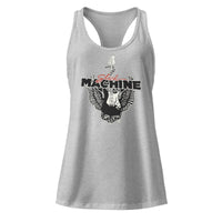 Women’s fitted racerback tank top