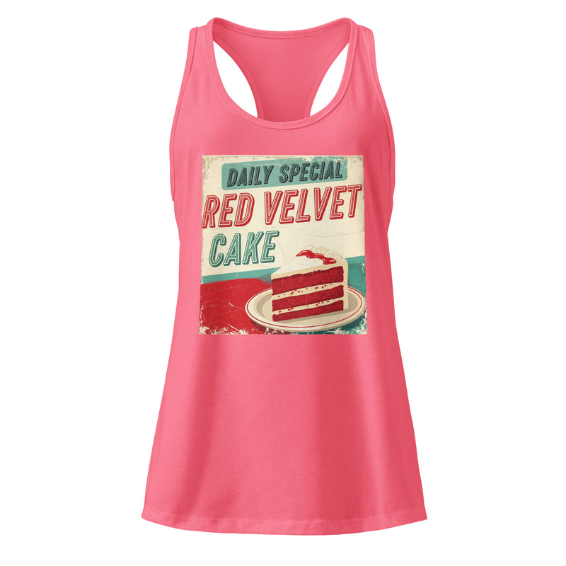 Red Velvet Cakes Women's Fitted Racerback