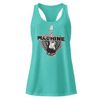 Women’s fitted racerback tank top