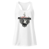 Women’s fitted racerback tank top
