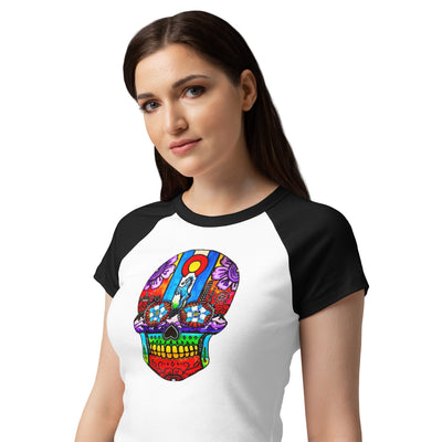 Blucifer Raglan Baby Tee