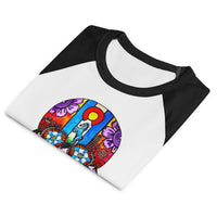 Blucifer Raglan Baby Tee