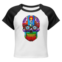 Blucifer Raglan Baby Tee