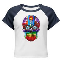 Blucifer Raglan Baby Tee
