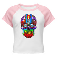 Blucifer Raglan Baby Tee