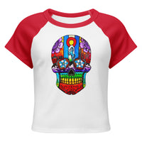 Blucifer Raglan Baby Tee