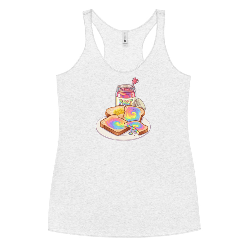 Butter Puddle Women's Racerback Tank | Toast 'n Jam