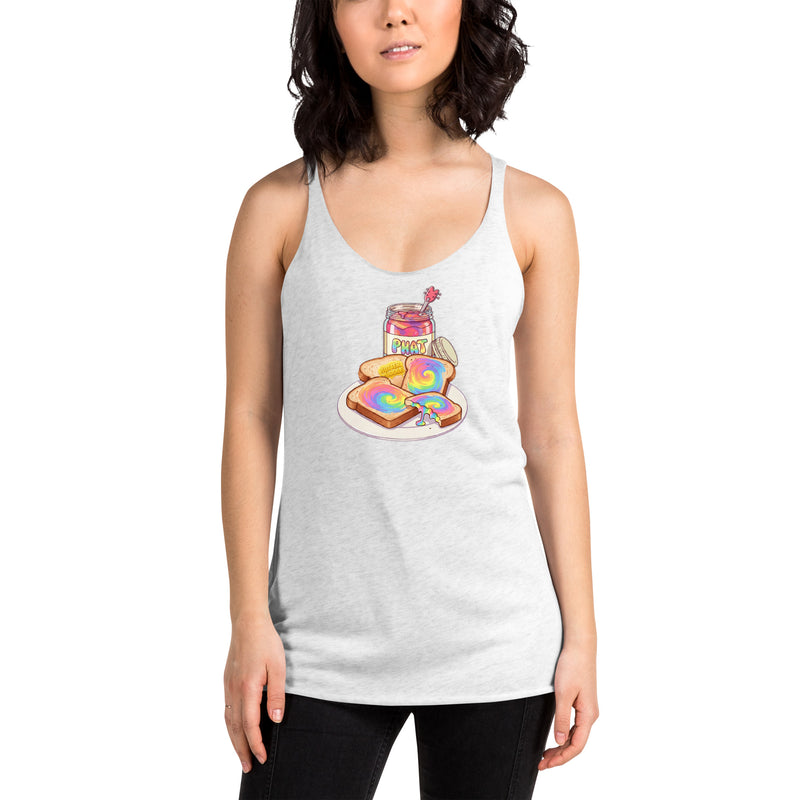 Butter Puddle Women's Racerback Tank | Toast 'n Jam