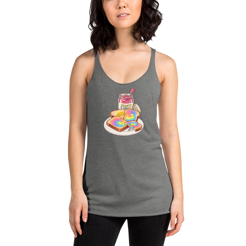Butter Puddle Women's Racerback Tank | Toast 'n Jam