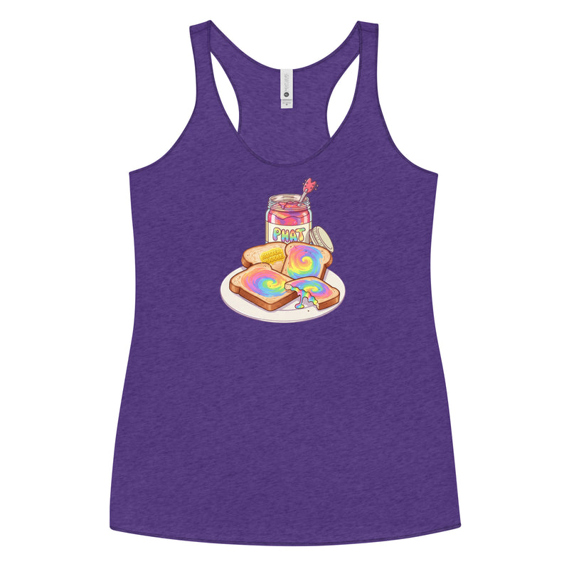 Butter Puddle Women's Racerback Tank | Toast 'n Jam