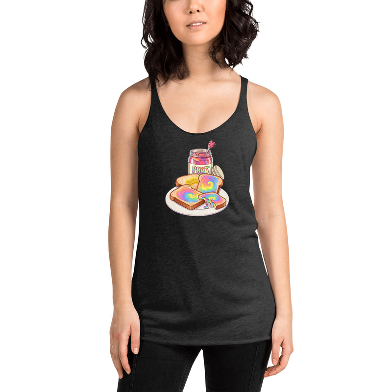 Butter Puddle Women's Racerback Tank | Toast 'n Jam