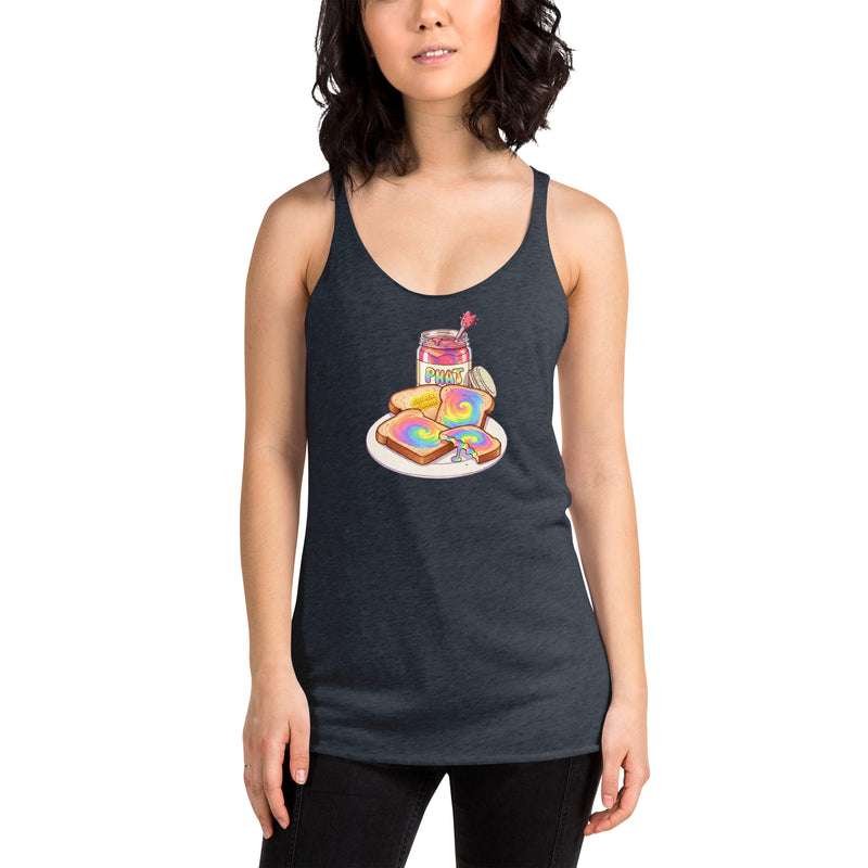 Butter Puddle Women's Racerback Tank | Toast 'n Jam