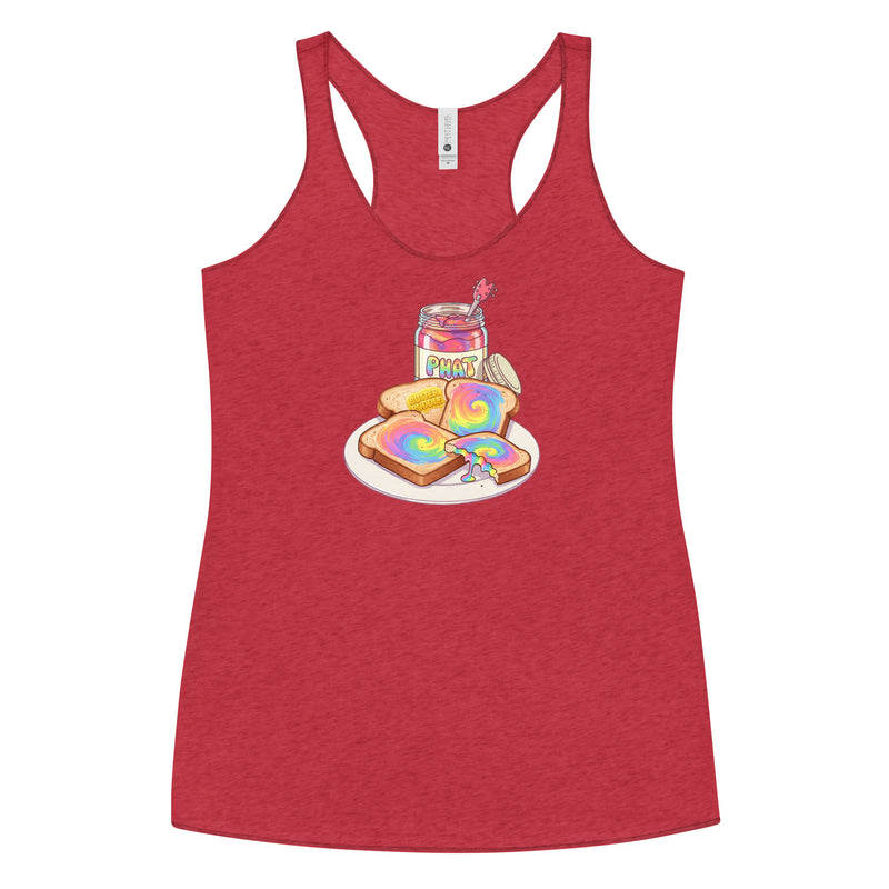 Butter Puddle Women's Racerback Tank | Toast 'n Jam