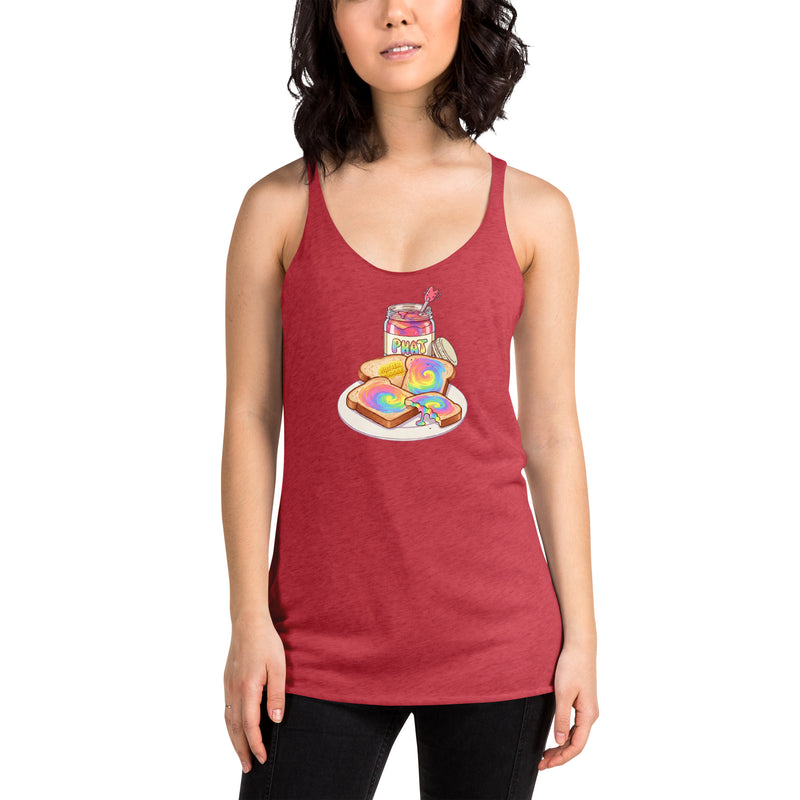 Butter Puddle Women's Racerback Tank | Toast 'n Jam