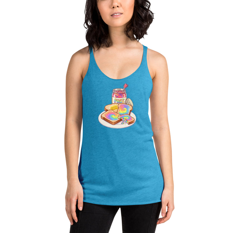 Butter Puddle Women's Racerback Tank | Toast 'n Jam