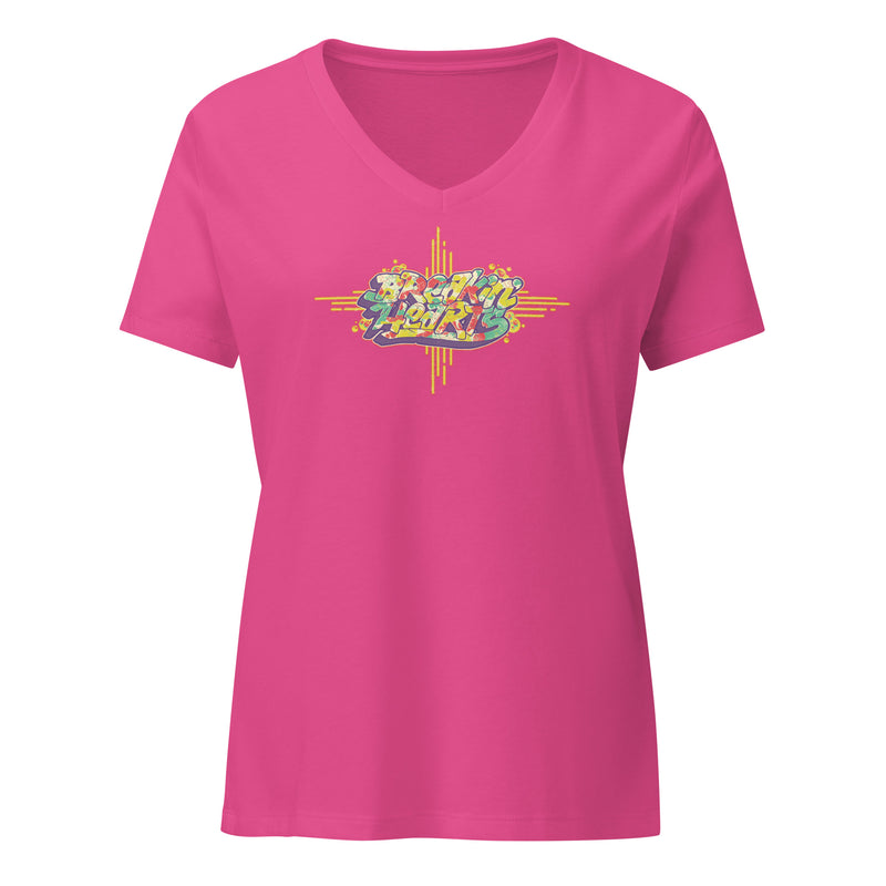 Breakin Hearts Premium Ladies V-neck