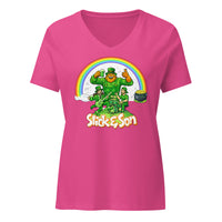 St. Pattys Ladies V-neck Tee