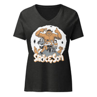 Slick and Son Ladies V-Neck