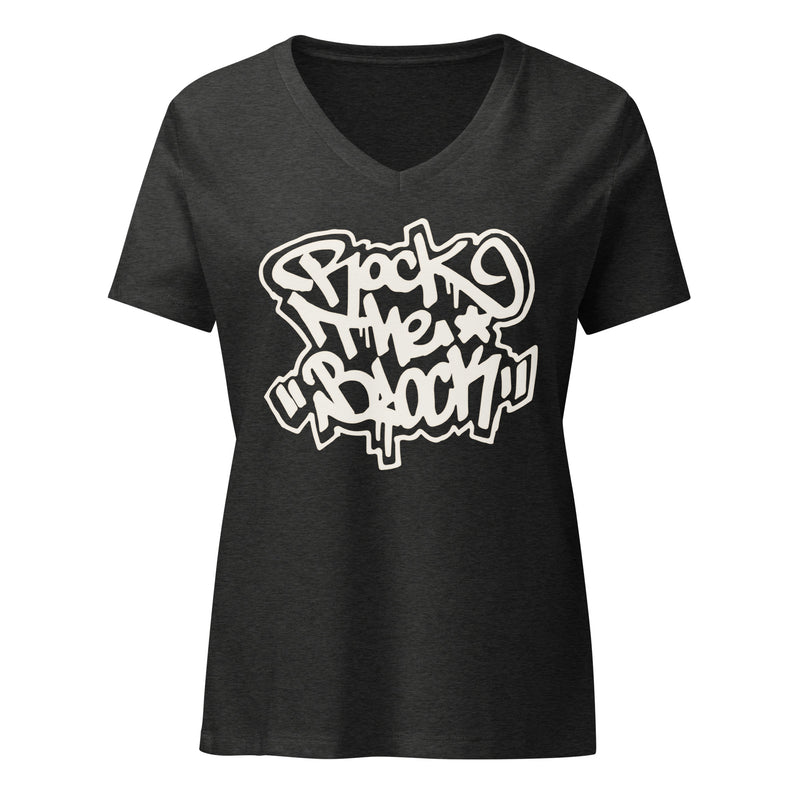 Rock the Block Women's V-neck