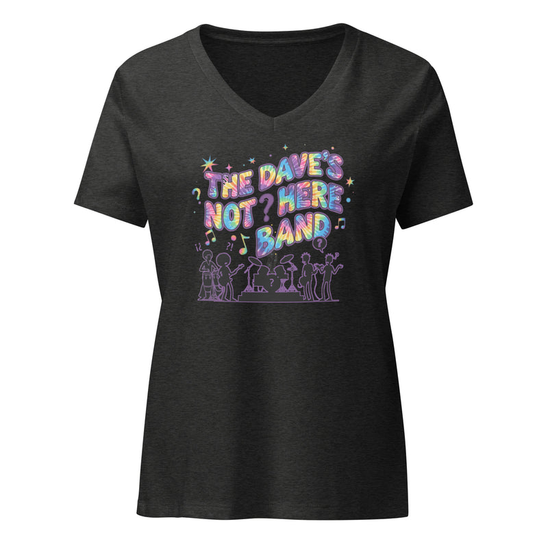Where's Dave DNHB Ladies V-Neck