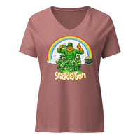 St. Pattys Ladies V-neck Tee