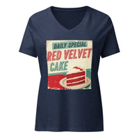 Red Velvet Cakes Women’s Relaxed V-Neck