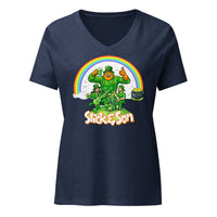 St. Pattys Ladies V-neck Tee