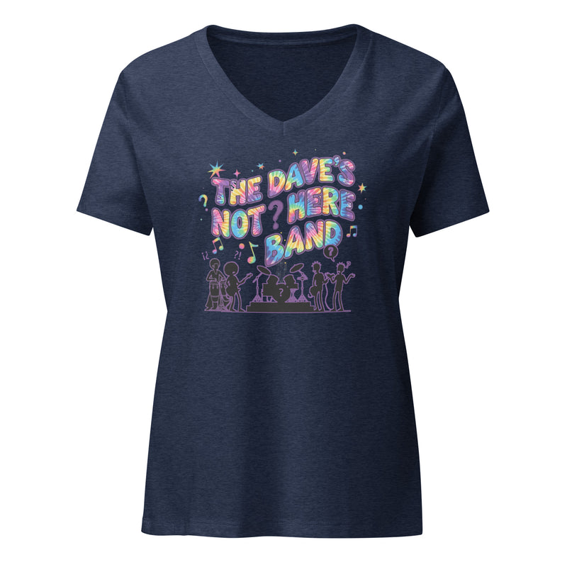 Where's Dave DNHB Ladies V-Neck