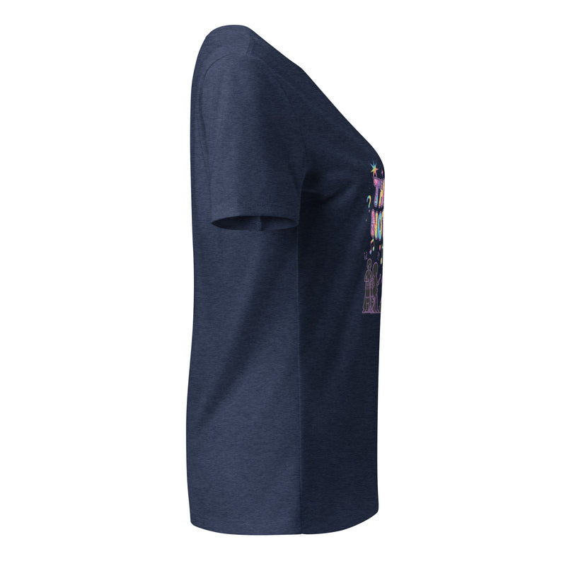 Where's Dave DNHB Ladies V-Neck