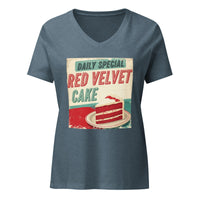 Red Velvet Cakes Women’s Relaxed V-Neck