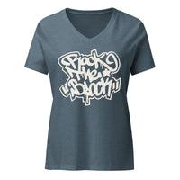 Rock the Block Women's V-neck