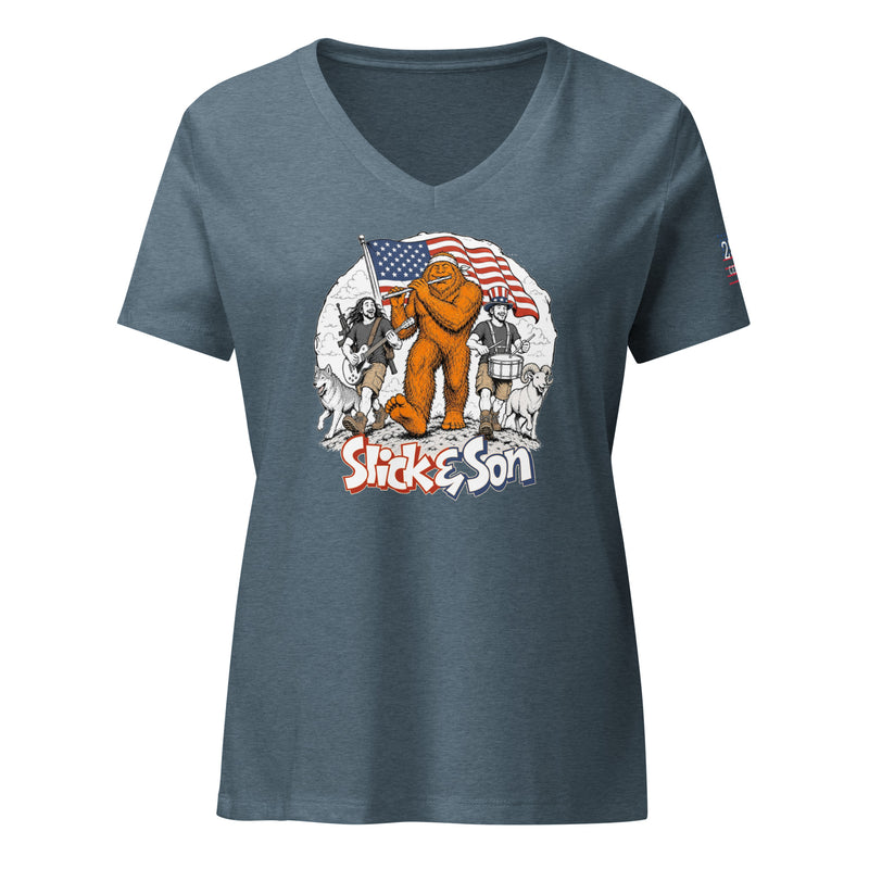 250th Celebration Ladies V-neck