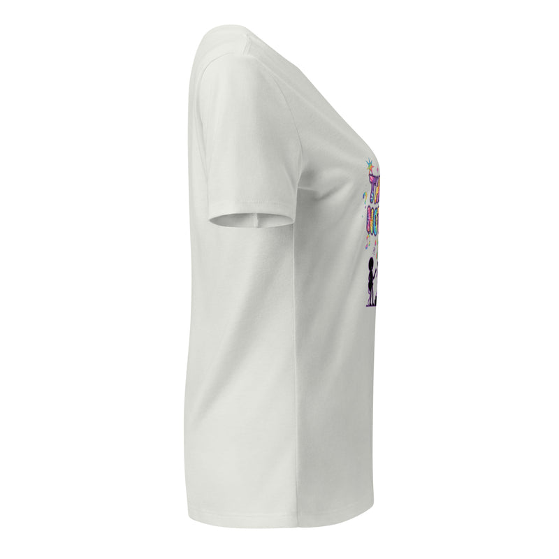 Where's Dave DNHB Ladies V-Neck