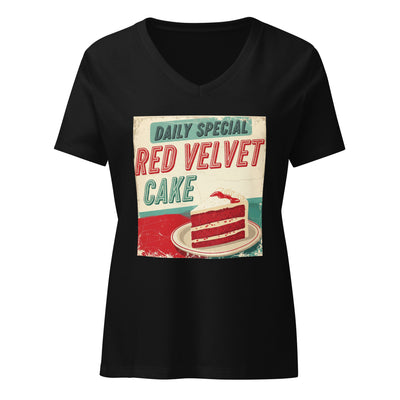 Red Velvet Cakes Women’s Relaxed V-Neck