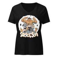 Slick and Son Ladies V-Neck