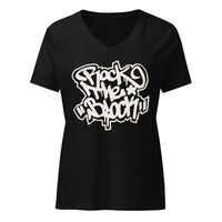 Rock the Block Women's V-neck