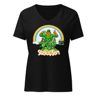 St. Pattys Ladies V-neck Tee