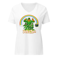 St. Pattys Ladies V-neck Tee