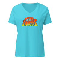 Women’s V-neck Lyrics and Laughs Tee